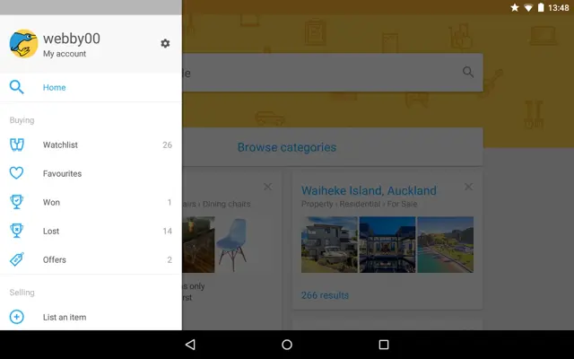 Trade Me android App screenshot 8